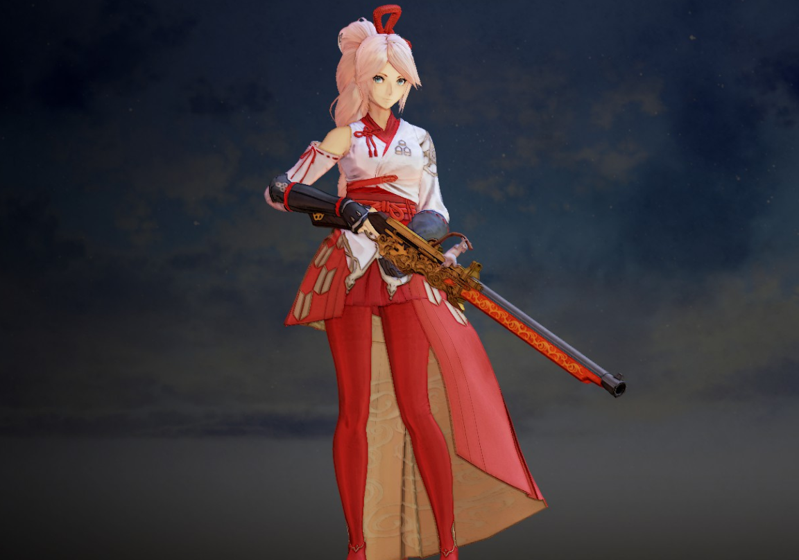 《破曉傳說(shuō)》希儂神社巫女裝MOD