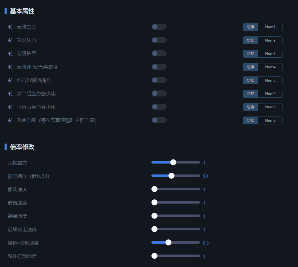 《重裝前哨》v1.0四十項修改器一修大師版