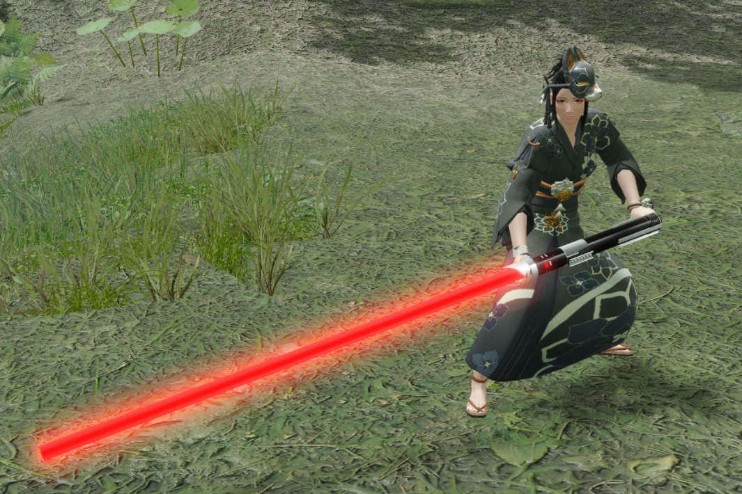 《怪物獵人：崛起》星球大戰激光劍MOD