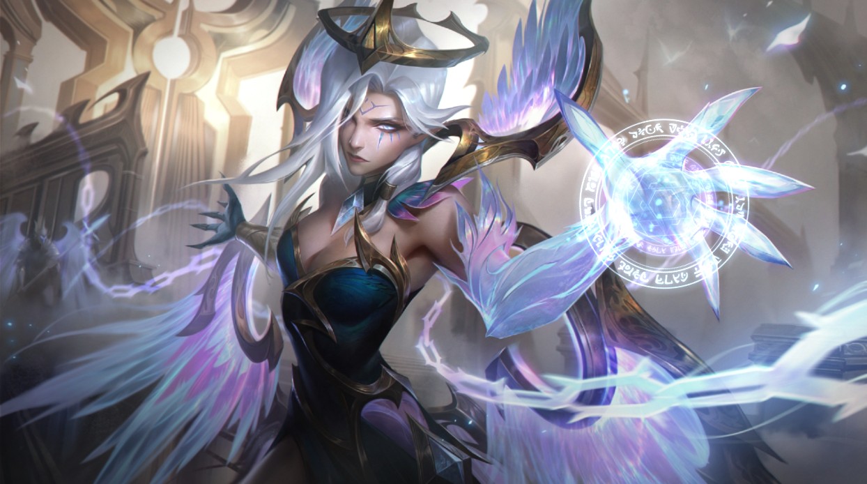 《Wallpaper Engine》LOL黎明使者莫甘娜原畫動態壁紙