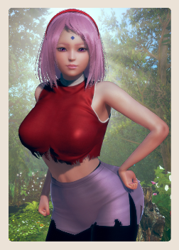 《AI少女》火影忍者春野櫻服裝破損MOD