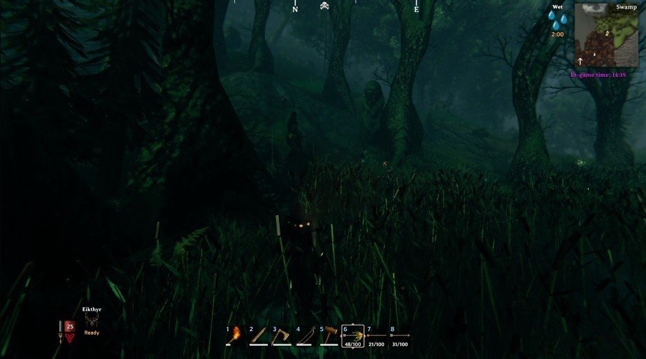《Valheim：英靈神殿》自定義的指南針MOD