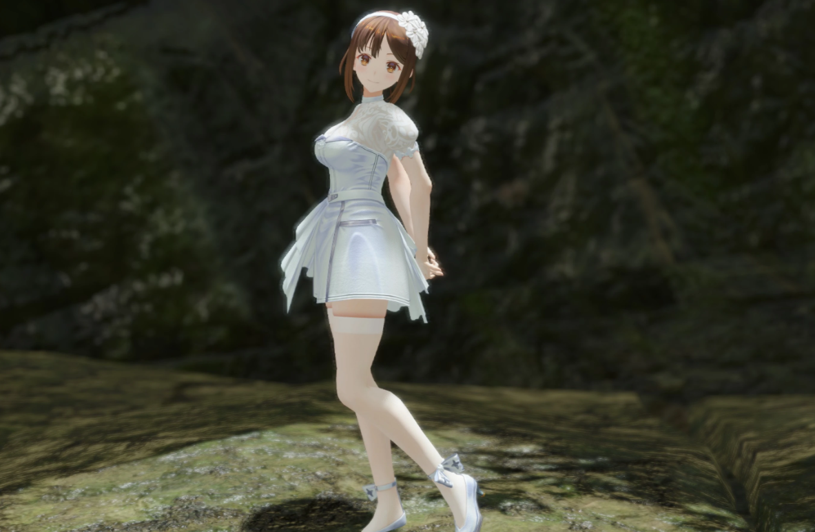 《怪物獵人崛起：曙光》萊莎煉金工房婚紗萊莎MOD