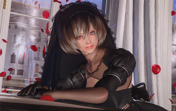 《上古卷軸5：天際重制版》CBBE尼爾2B風格婚紗裝MOD