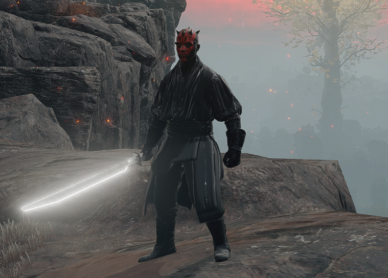 《艾爾登法環(huán)》星球大戰(zhàn)暗劍武器包MOD