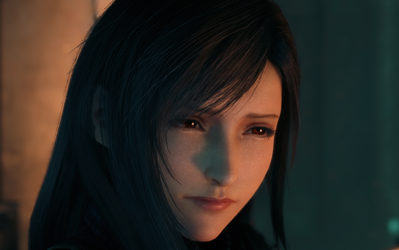 《最終幻想7：重制版》蒂法自然豐腴XL體型白色內衣v5.5.0MOD