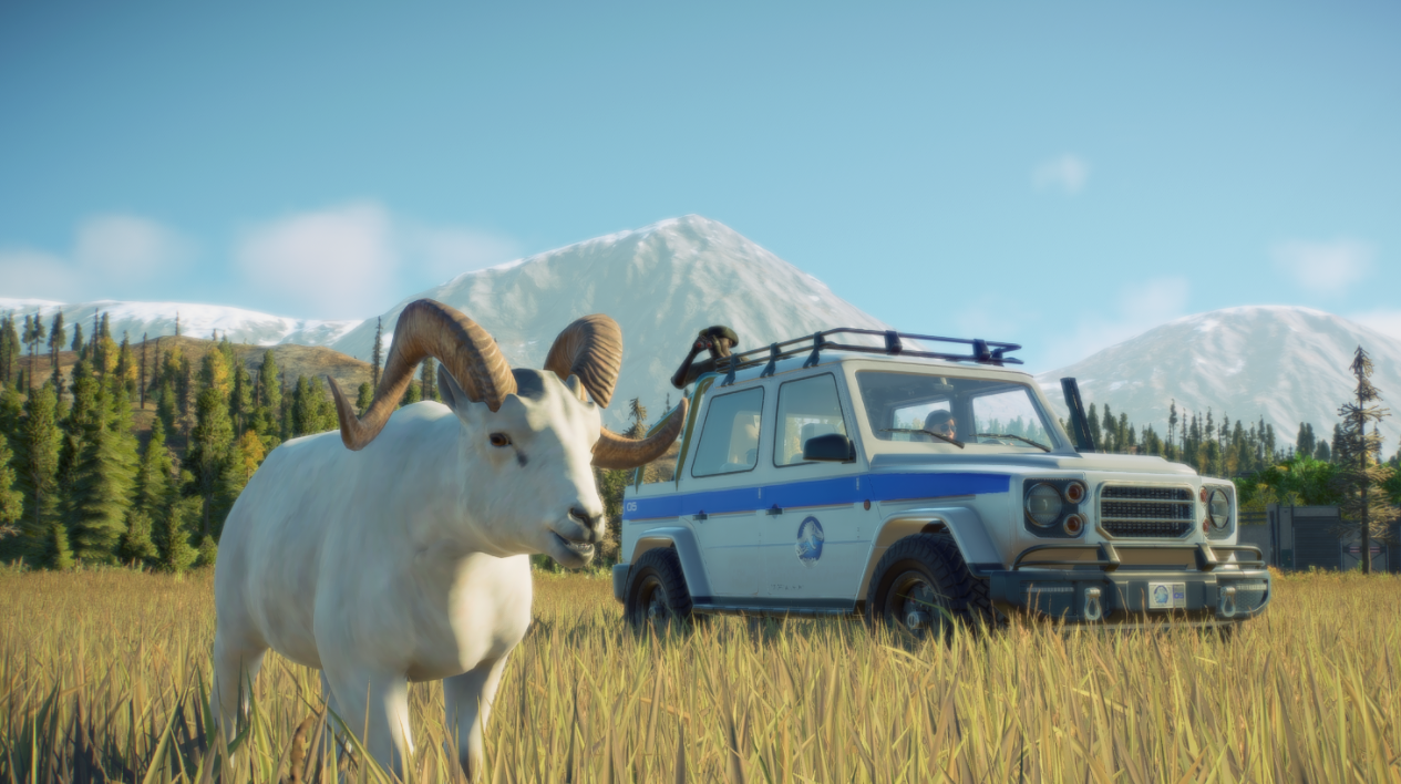 《侏羅紀世界：進化2》多爾大角羊替換山羊獵物MOD