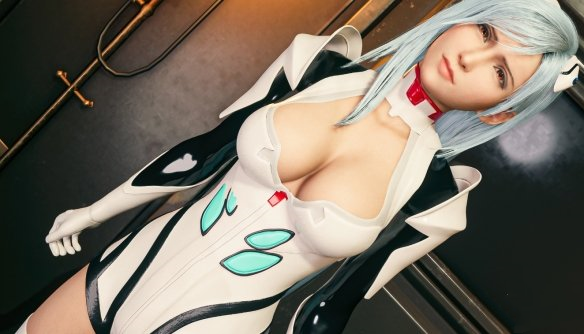 《最終幻想7：重制版》蒂法絕美cosEVA白綾波麗MOD