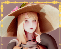 《AI少女》夏日金發(fā)遮陽帽小姐姐MOD