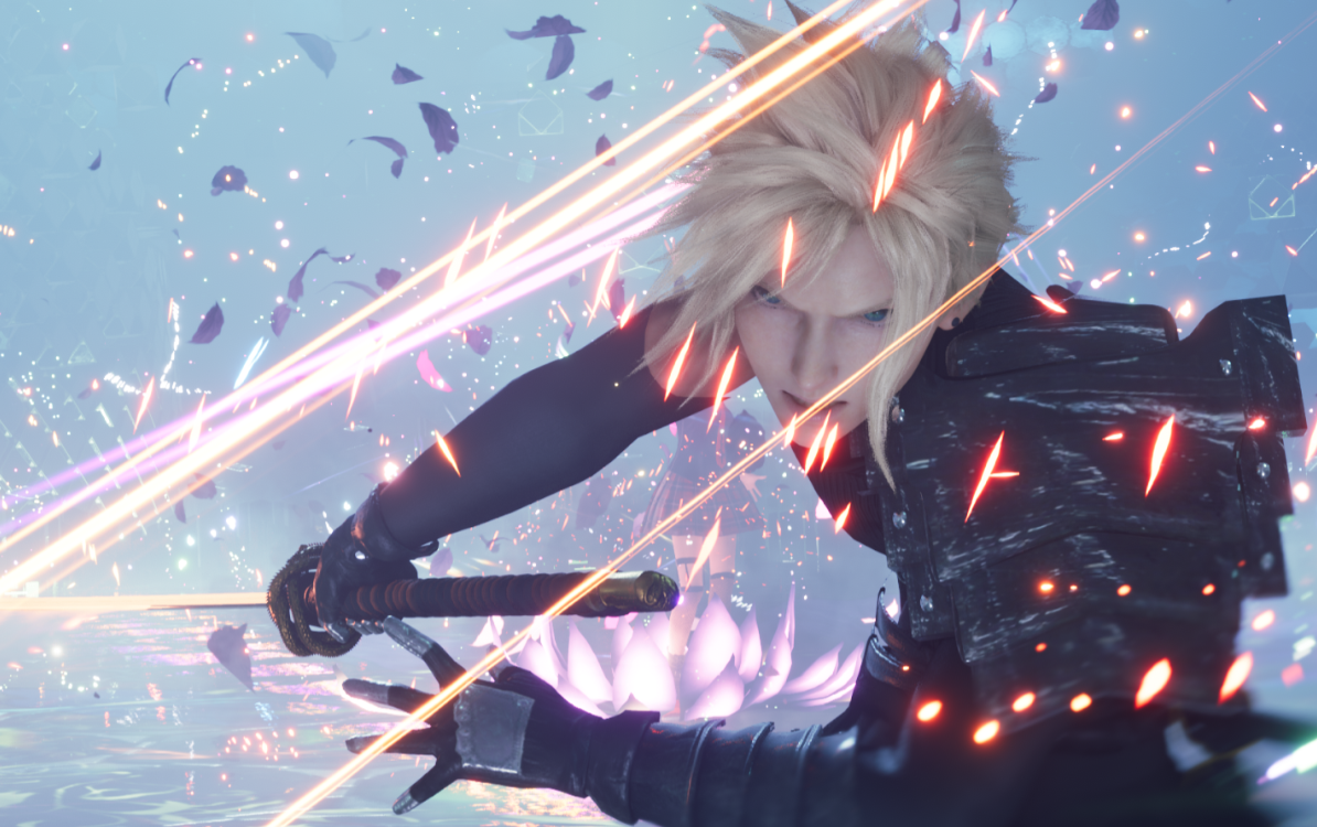 《最終幻想7：重制版》克勞德龍紋武士刀MOD