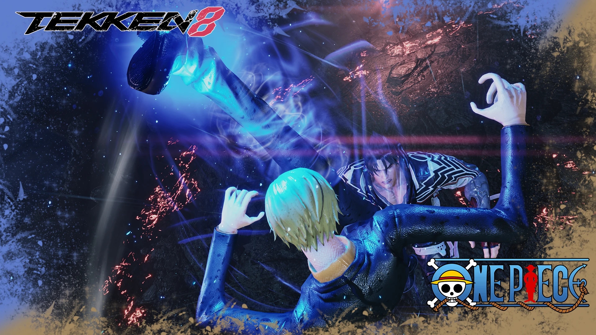 《鐵拳8》海賊王山治替換花郎MOD