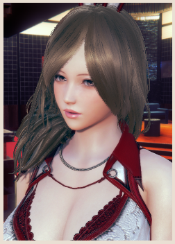 《AI少女》褐色卷發性感內衣御姐MOD
