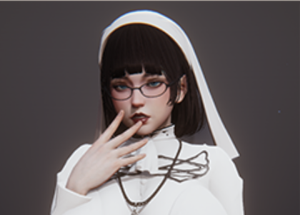 《AI少女》性感白衣修女MOD