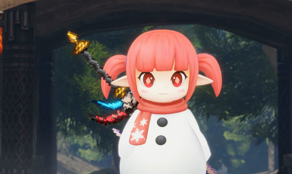 《怪物獵人崛起：曙光》DNF可愛井蓋替換工會十字套裝MOD
