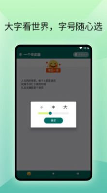 一個閱讀器小說