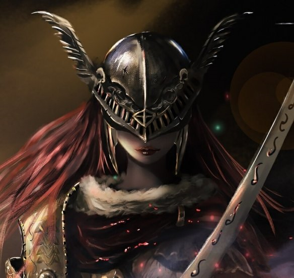 《艾爾登法環(huán)》女武神二次元畫風(fēng)同人壁紙
