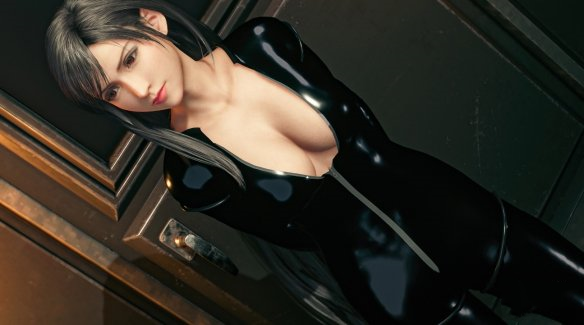 《最終幻想7：重制版》蒂法黑色特工緊身衣v1.1MOD