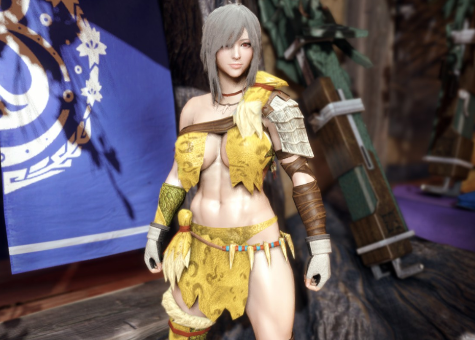 《怪物獵人崛起：曙光》EBB性感水生獸套裝MOD