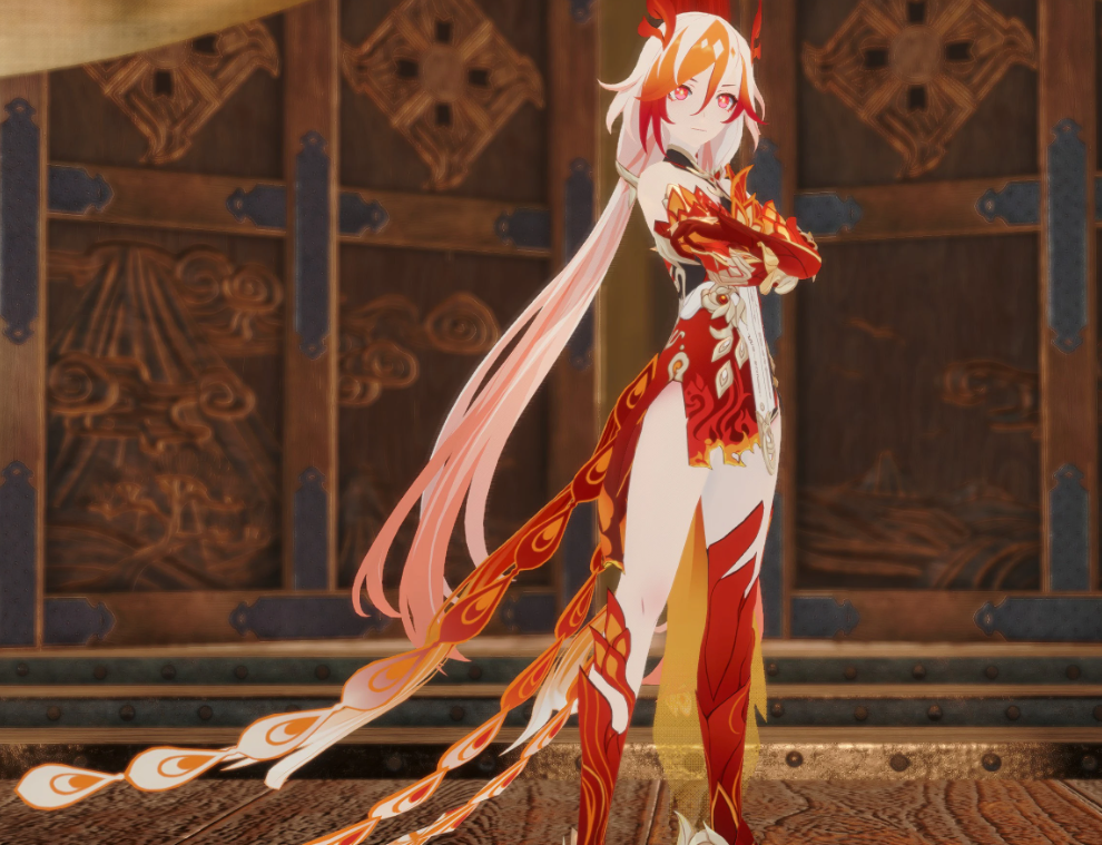 《怪物獵人崛起：曙光》崩壞3符華B款MOD