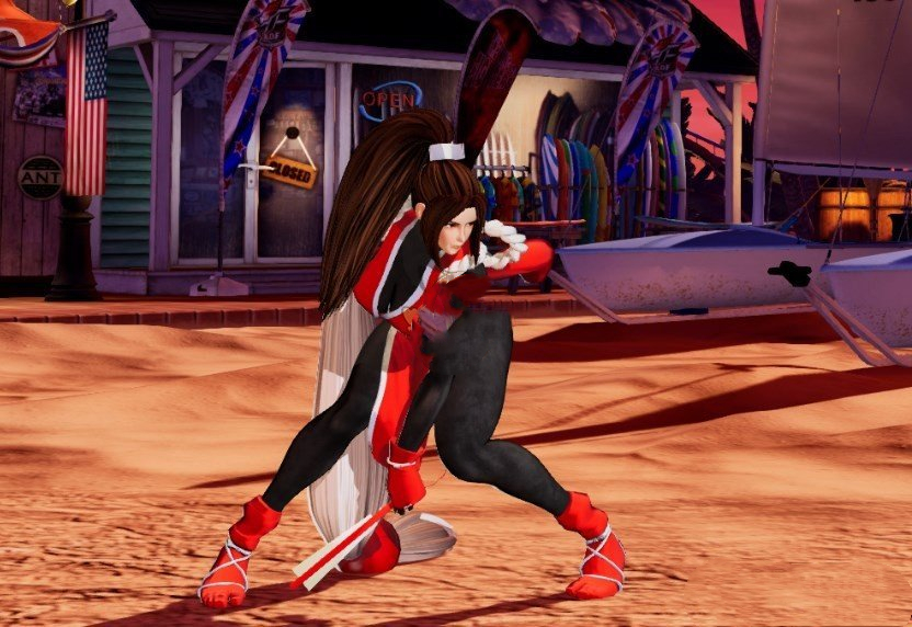 《拳皇15》CVS2不知火舞配色MOD