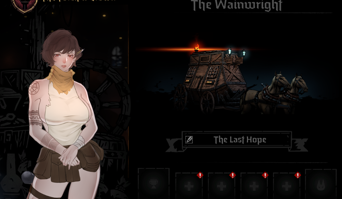 《暗黑地牢2》驛站NPC立繪美化MOD