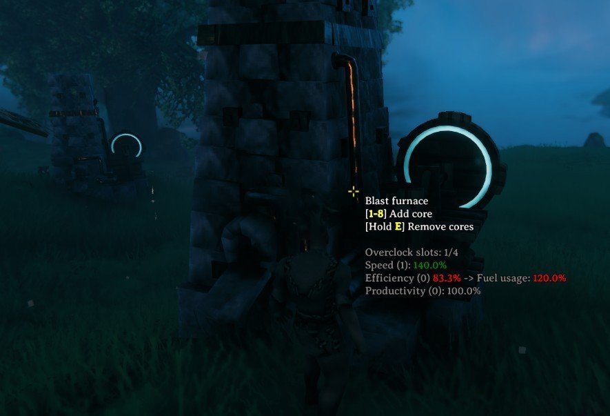 《Valheim：英靈神殿》超頻核心MOD