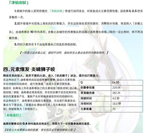 《原神》3.5版本迪希雅技能命座天賦爆料