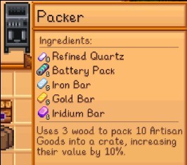 《星露谷物語》物品打包器MOD