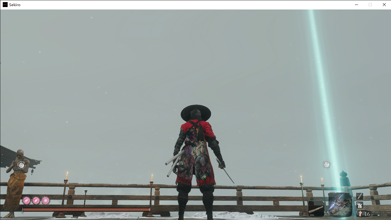 《只狼：影逝二度》紅底百鬼集服飾MOD