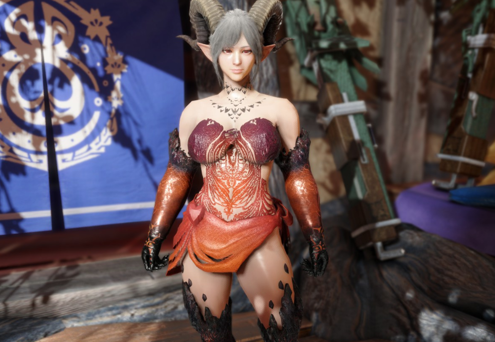 《怪物獵人崛起：曙光》EBB性感惡魔領主套MOD