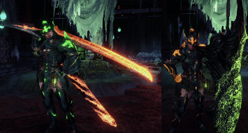 《怪物獵人世界：冰原》萬圣夜彩色熒光循環(huán)武裝MOD