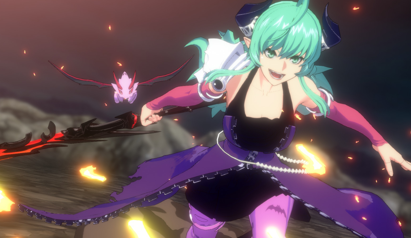 《地下城與勇士：決斗》龍騎士魅魔莫莉卡配色MOD