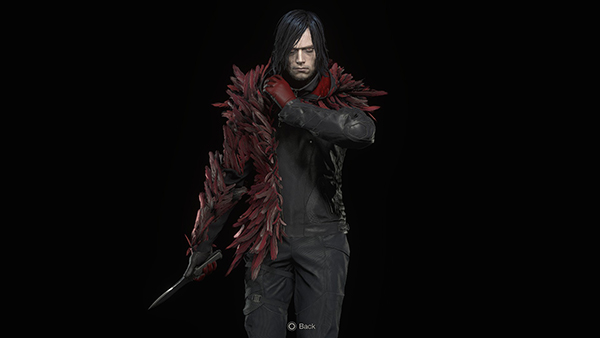 《生化危機4：重制版》惡棍服裝紅色羽毛MOD