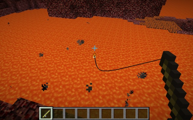 《我的世界》1.16.5巖漿釣魚MOD