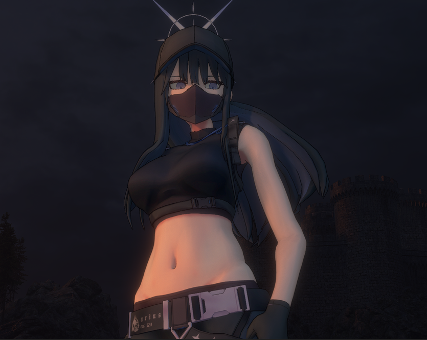 《生化危機4：重制版》里昂碧藍檔案錠前紗織MOD[正式版]