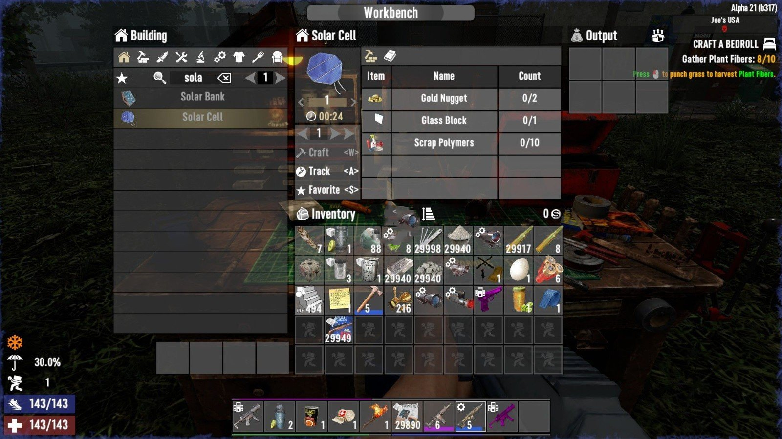 《七日殺》可加工太陽能電池板MOD