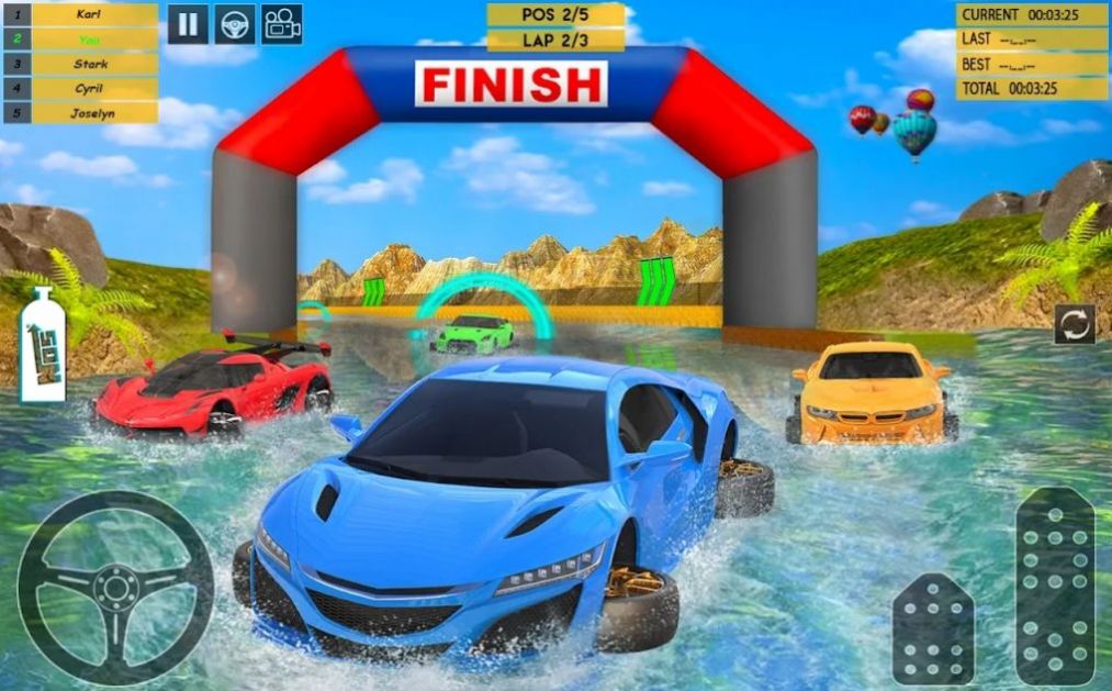 水上特技賽車3D