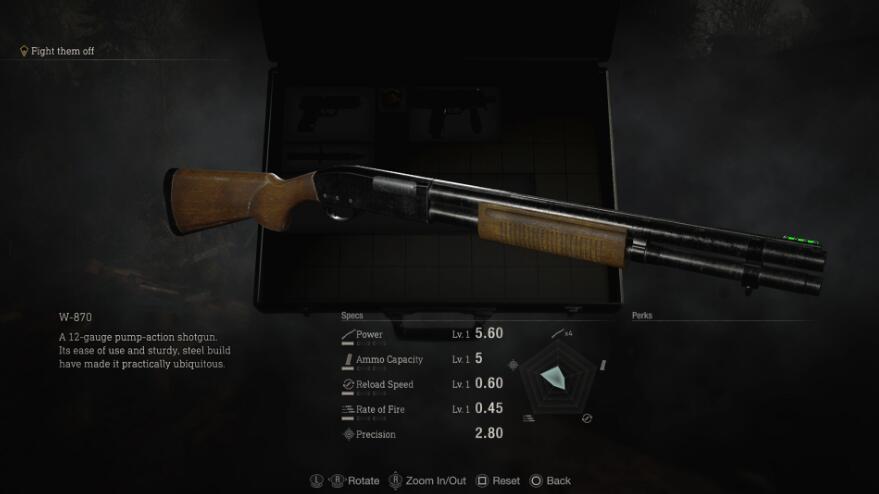《生化危機4：重制版》高級武器框架MOD