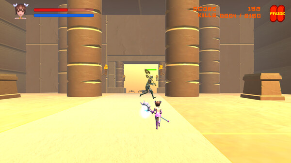 瑪瑪吉戰(zhàn)斗女孩大戰(zhàn)僵尸與怪物！