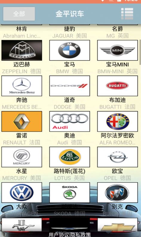 金平識車