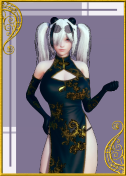 《AI少女》白發(fā)雙馬尾旗袍小姐姐MOD