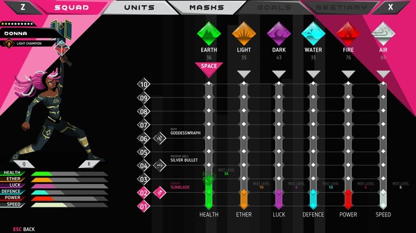 網格之力 - 女神的面具