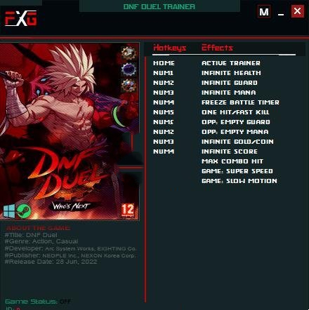 《地下城與勇士：決斗》v2022.06.28十二項修改器[FutureX]