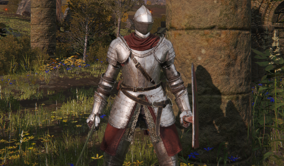 《艾爾登法環》深紅色騎士盔甲MOD