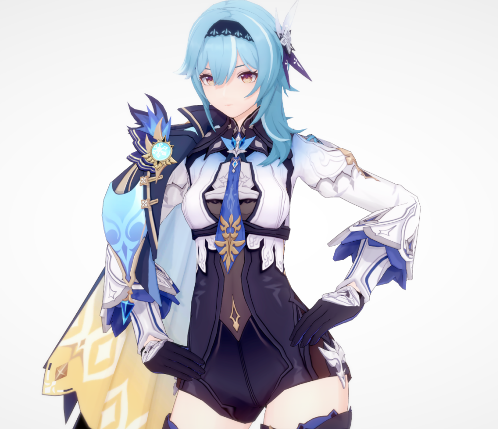 《戀活Sunshine》性感藍發浪花騎士優菈MOD