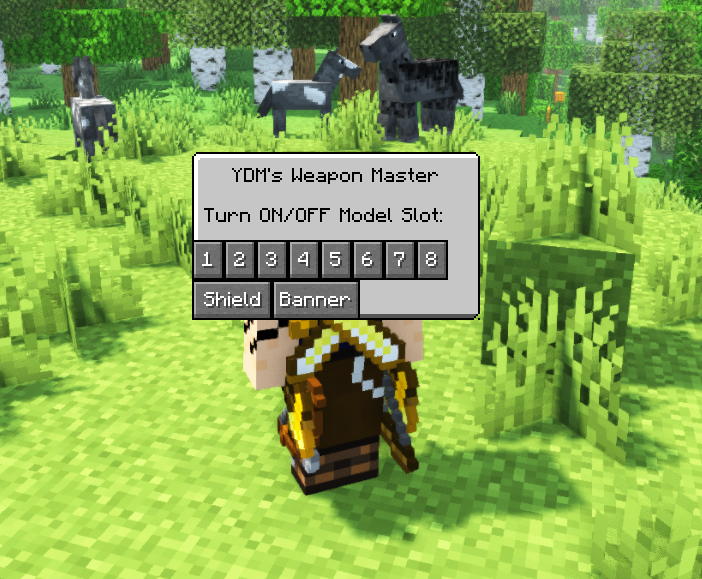 《我的世界》1.18.2快捷欄道具身上顯示MOD