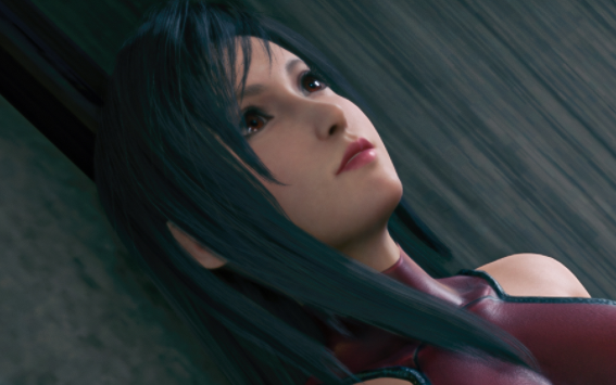 《最終幻想7：重制版》蒂法素顏cos女忍多喜緊身衣MOD