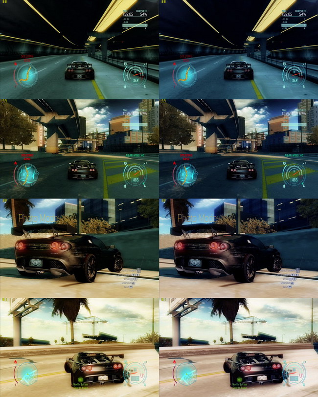 《極品飛車12》去黃光色調改善方案