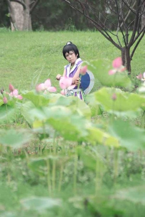 葫蘆娃也中槍娘化 COS女版葫蘆三兄弟 