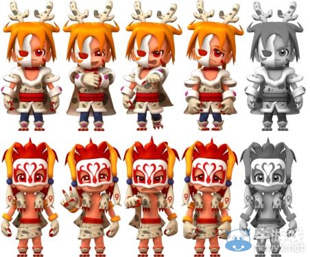 《富甲天下5》武將可愛賣萌圖片欣賞